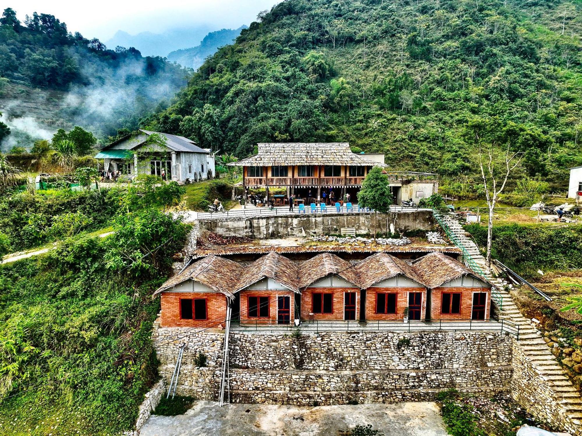 Du Gia Cozy Homestay & Tours Lang Cac Экстерьер фото